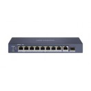 10-Port Gigabit Unmanaged Hi-PoE Switch - DS-3E0510HP-E